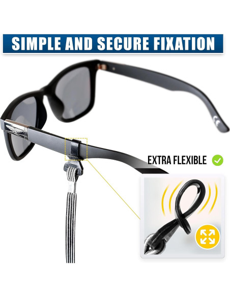 Correa para Gafas SIGONNA - Sujetador Ajustable 71 cm Correa para Gafas SIGONNA - Sujetador Ajustable 71 cm