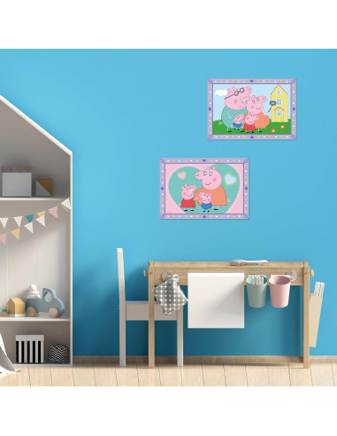 Kit de Pintura por Números Ravensburger Peppa Pig 33.5x23.1cm