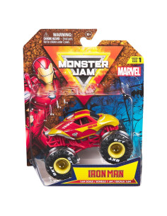 Camión Monstruo Marvel Monster Jam 2024 Iron Man 1:64