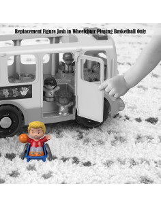 Figura de Reemplazo Josh en Silla de Ruedas para Autobús Fisher-Price GLT75 2