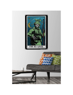 Cartel de Pared Call of Duty Modern Warfare 2 Ghost 56.5x86.4cm 2