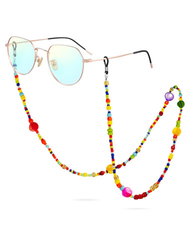Cadena de Gafas Elegante con Perlas para Mujeres 74.93 cm