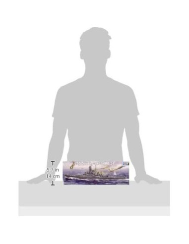 Kit de Modelo Acorazado USS South Dakota 1/700 Trumpeter