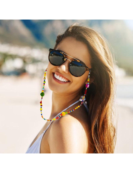 Cadena de Gafas Elegante con Perlas para Mujeres 74.93 cm