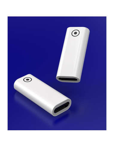 Adaptador USB C a Lightning 2-Pack para Apple Pencil 1ra Gen