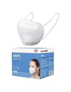 Mascarillas KN95 BYD CARE - 50 Piezas, Plegables y Cómodas