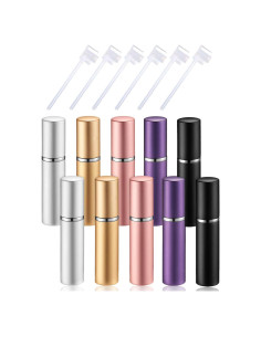 10 Atomizadores de Perfume Recargables 5 ml Riavzau - Viaje
