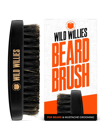 Cepillo de Cerda de Jabalí Wild Willies para Cabello y Barba