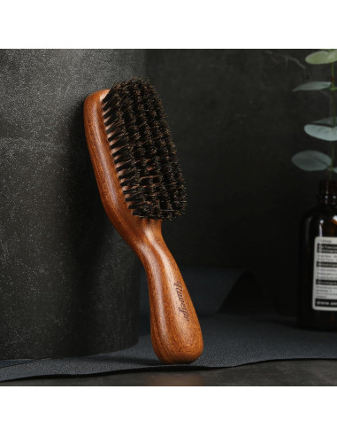 Cepillo de Jabalí RAVEGO para Cabello y Barba - 19.5 cm