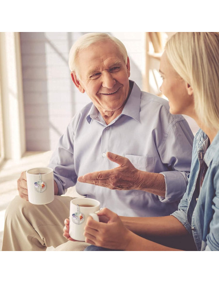 Infusor de Té NSTaygate con Colgante de Cuarzo 7 Chakras