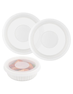 Tapas de Silicona Reutilizables Purekra para Plato Redondo 24 Oz