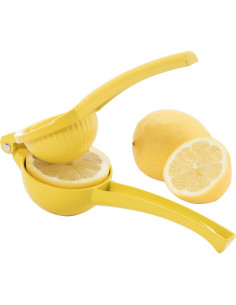 Prensa de Limón OGGI - Exprimidor Manual de Aluminio Amarillo 2