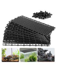 Separador de Acuario Hygger CO2 12pcs Rejilla Plástica 29.5x14.5cm