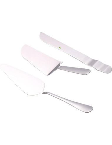 Juego de Cuchillo y Servidor de Pastel Enbar - Acero Inoxidable