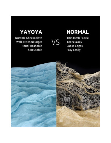 Caminito de Mesa de Gasa YAYOYA 304.8x88.9 cm Azul Bebé