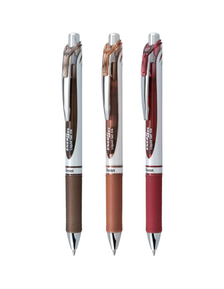 Bolígrafo de Gel Retráctil Pentel EnerGel RTX 0.7mm Multicolor