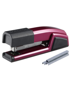 Grapadora Bostitch Épico Metal 25 Hojas Magenta con Removedor