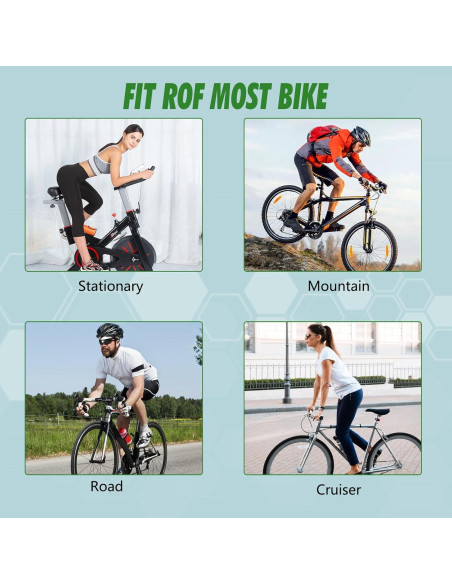 Cojín de Asiento de Bicicleta Zacro Gel Ancho 28x25cm