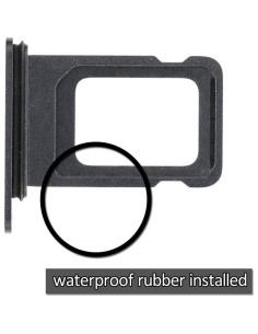 Bandeja de tarjeta SIM de reemplazo Ewparts para iPhone 12 Pro/Pro Max 2