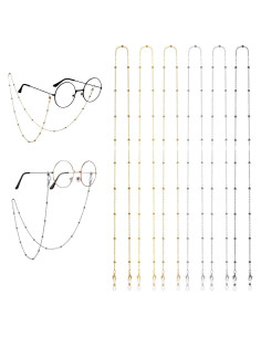 Cadena de Gafas LLOUSSAK 6 Piezas Antideslizante 73,66 cm