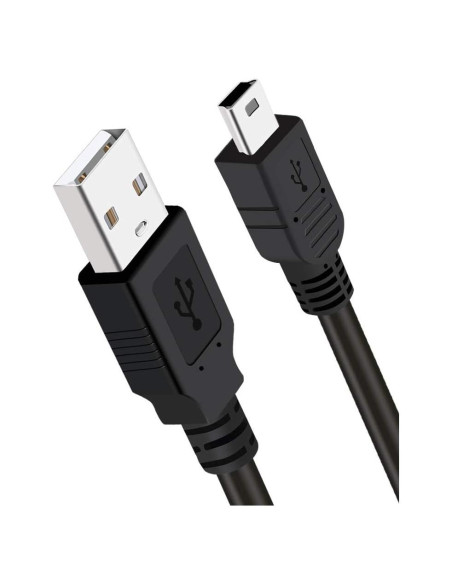 Cable de Carga PS3 SCOVEE 3m Mini USB para Controlador