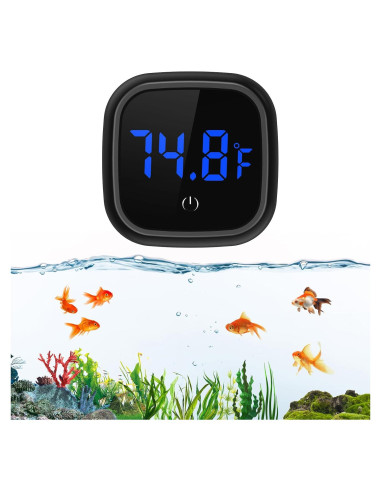 Termómetro Digital para Acuario LOFICOPER con Pantalla LED