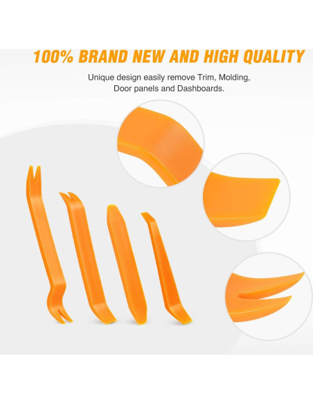 Herramienta de Desmontaje de Clips GOOACC 4PCS Nylon