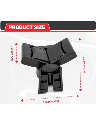 Divisor de Inserción para Portavasos Pleoos Toyota Highlander 2014-2019