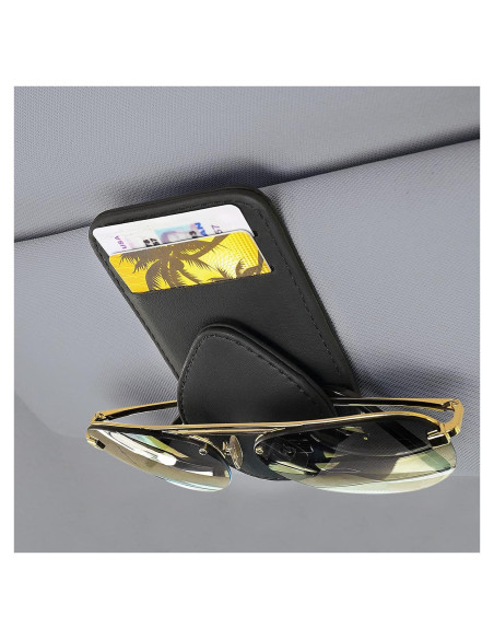 Soporte para Gafas y Tarjetero Magnético Herrontown Negro