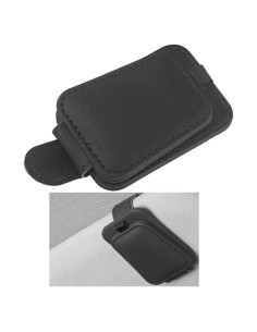 Soporte de Gafas de Sol para Coche Couslcd Negro 10x5 cm