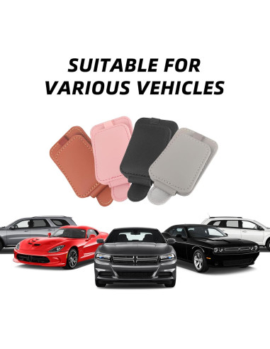 Soporte de Gafas de Sol para Coche Couslcd Negro 10x5 cm