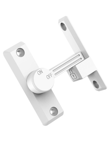 Cerradura Deslizante de Granero YogePote Blanca 15.2x7.6cm