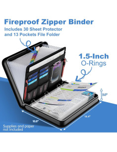 Organizador de Archivos a Prueba de Fuego DocSafe 36.6x27.4cm 2