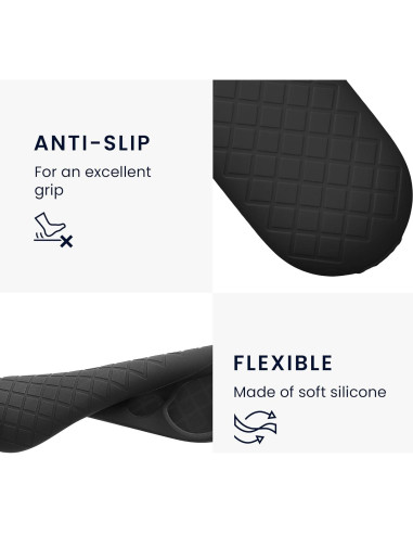 Funda de Control Remoto kwmobile para Google Chromecast 2020 4K - Negro