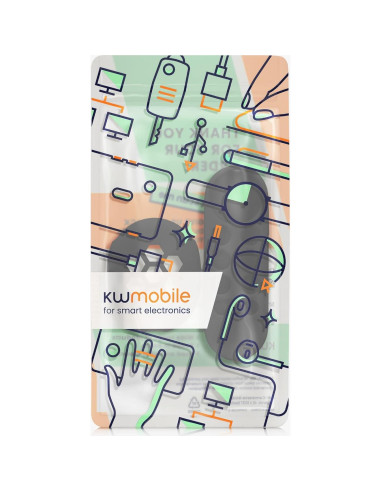 Funda de Control Remoto kwmobile para Google Chromecast 2020 4K - Negro