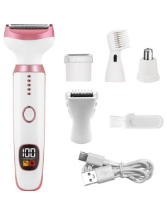 Afeitadora eléctrica 5 en 1 CQXFSGR para mujeres - Carga USB 2
