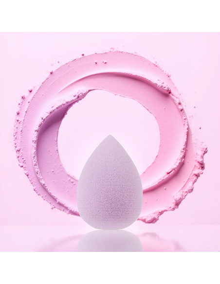 Conjunto de 6 Esponjas de Maquillaje Mini Moradas SquarezhenBo