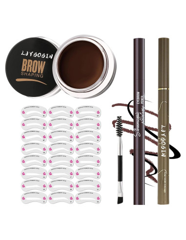 Kit de Tinte para Cejas LJYBoBin - 4 Piezas a Prueba de Agua