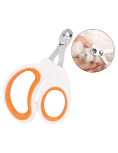 Cortauñas para Gatos LUNAMY con Agujero Circular 2mm - Naranja