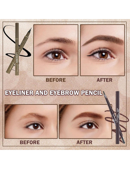 Kit de Tinte para Cejas LJYBoBin - 4 Piezas a Prueba de Agua