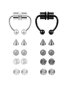 Anillos Magnéticos para Septum ONESING 16G Acero Inoxidable