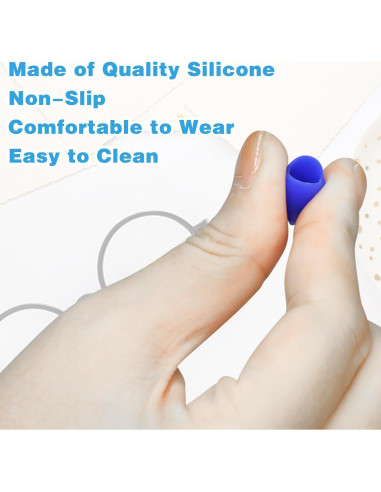 Sujetadores Antideslizantes para Gafas CANIPHA - 12 Pares de Silicona