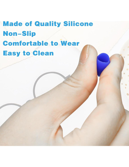 Sujetadores Antideslizantes para Gafas CANIPHA - 12 Pares de Silicona