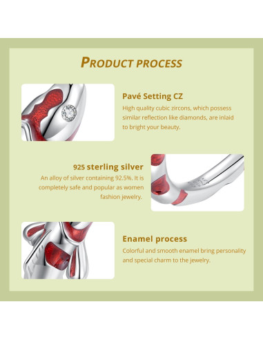 Anillo Abierto Ajustable de Plata VOROCO con Diseño de Pez Koi