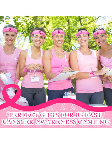 Conjunto de Muñequera y Mangas Jecery para Cáncer de Mama