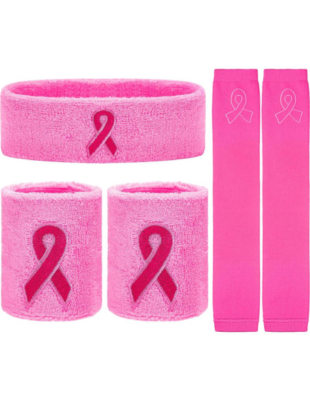 Conjunto de Muñequera y Mangas Jecery para Cáncer de Mama