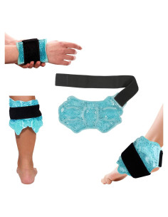 Envoltura de terapia de hielo All One Tech para tobillos 1 cuenta