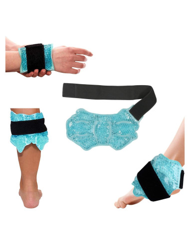 Envoltura de terapia de hielo All One Tech para tobillos 1 cuenta