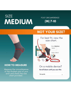 Calcetines de Compresión PhysFlex 20-30mmHg para Alivio de Dolor 2