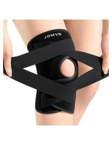 Férula Rodilla JOMVD Ajustable para Dolor y Menisco - Negro